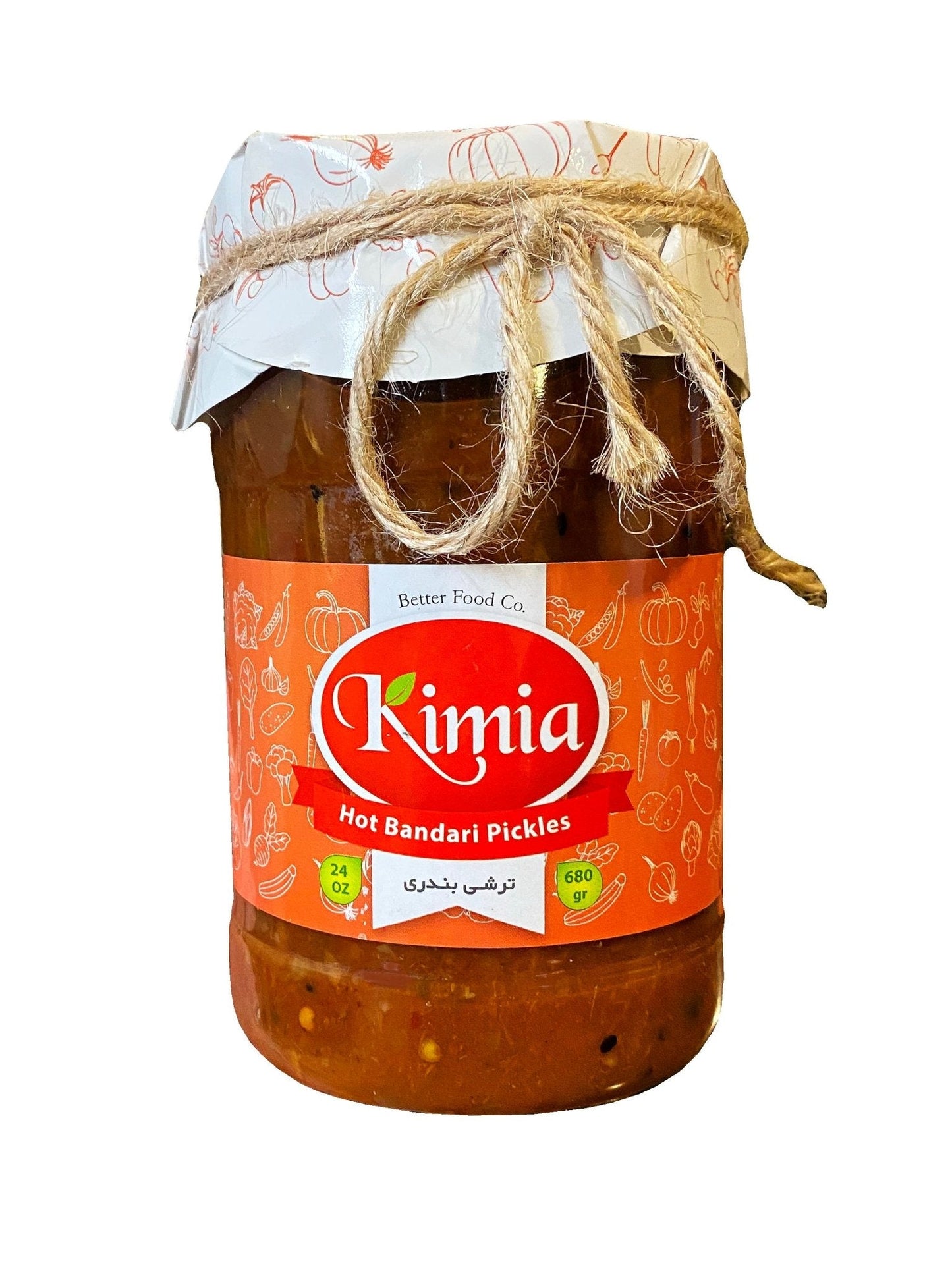 Hot Bandari Pickles - Pickled (Turshi Bandari E Tond)