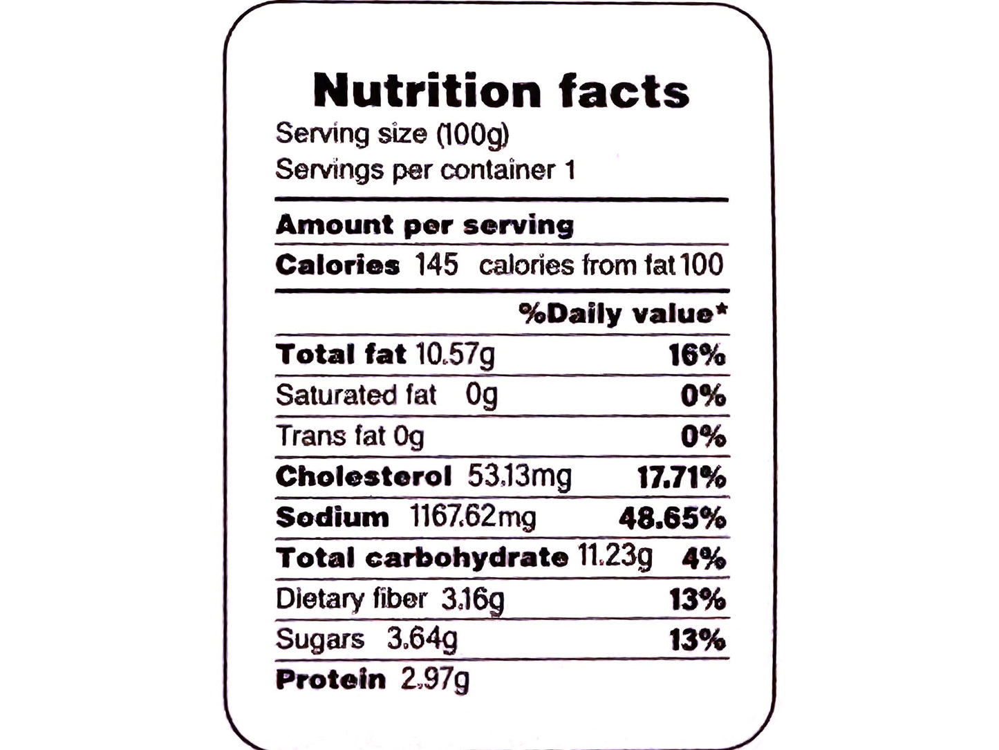 Mirza Ghasemi  - In Container - (Eggplant Meal)