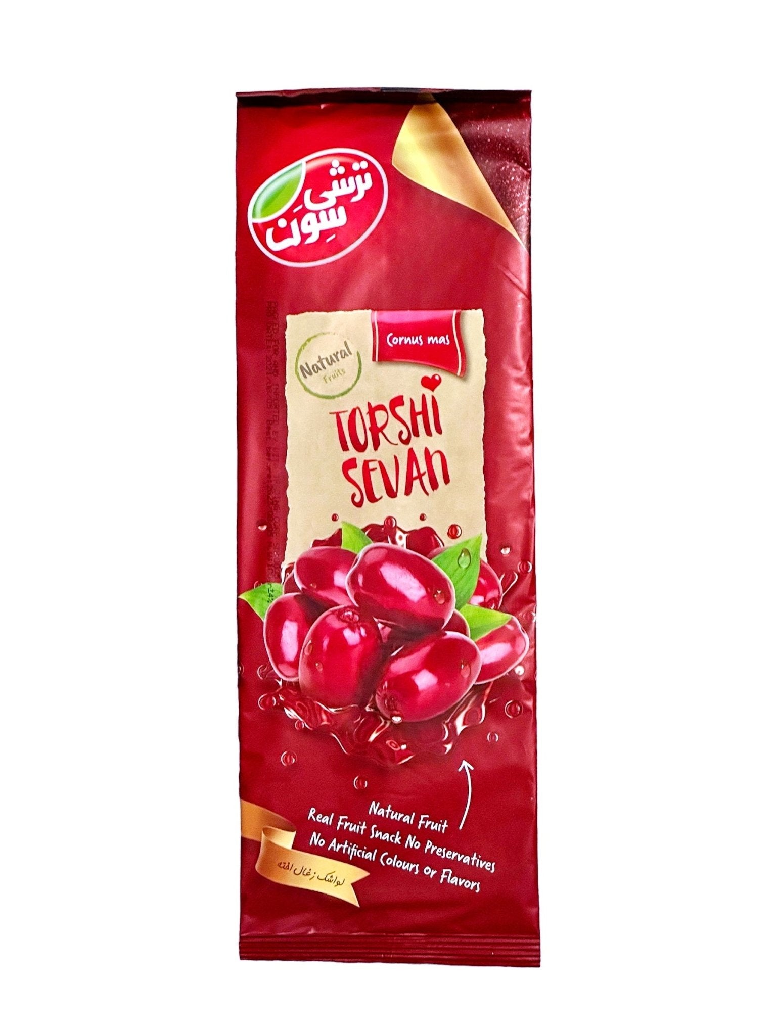 Large Fruit Leather Cornelian Cherry - Dried (Lavashak Zoghal Akhteh)