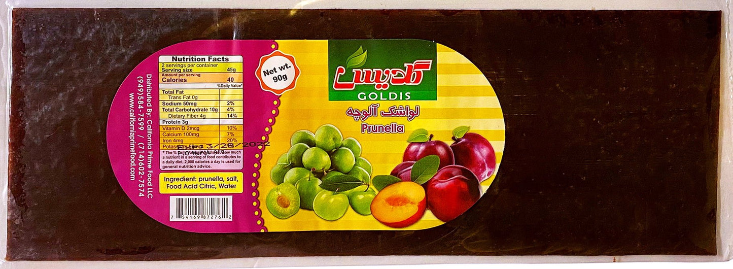Large Fruit Leather - Prune (Lavashak Aloocheh)
