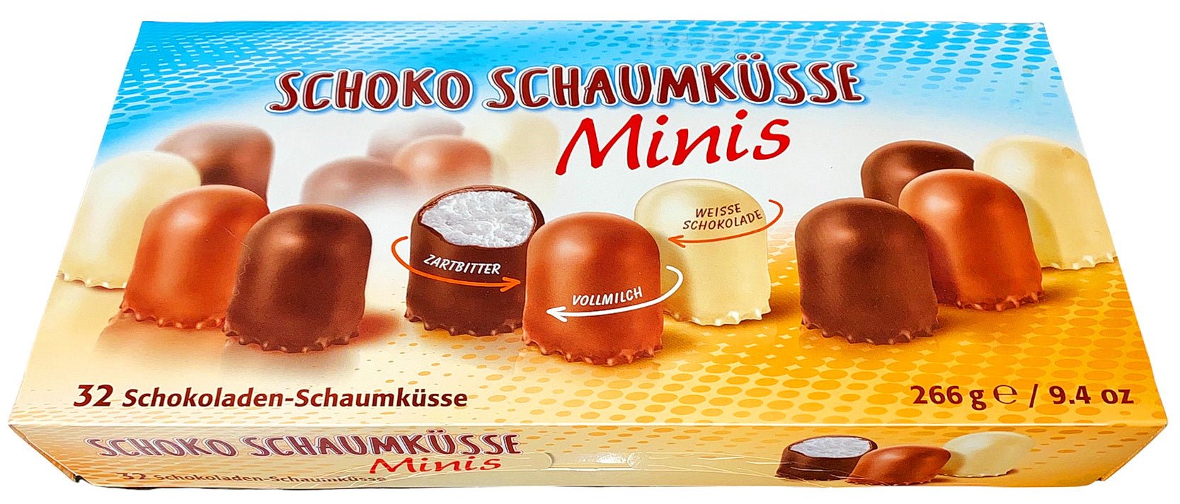 Mini Chocolate Covered Marshmallows (SCHOKO SCHAUMKUSSE Minis, Bastani Zemestani)