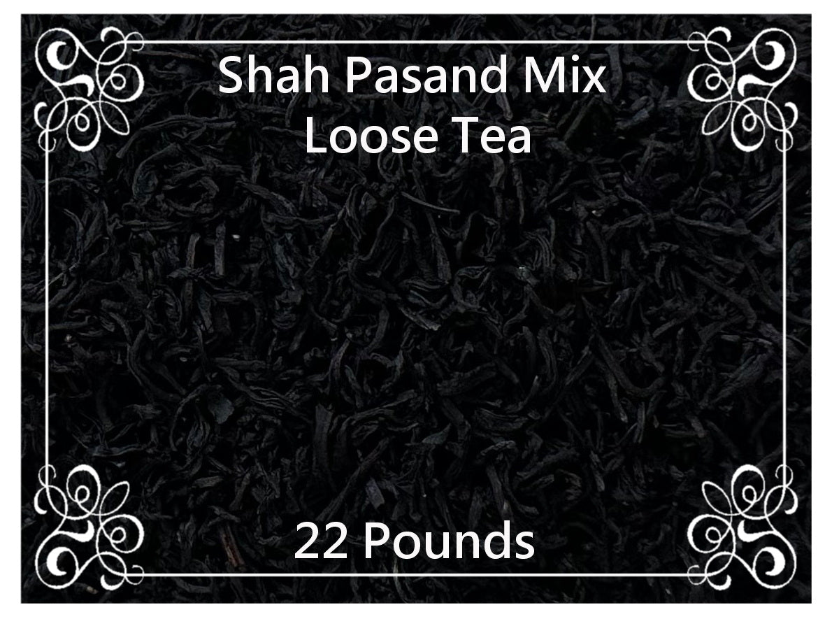 Shah Pasand Mixed Loose Tea (22 Pounds) (Earl Grey/Cardamom)