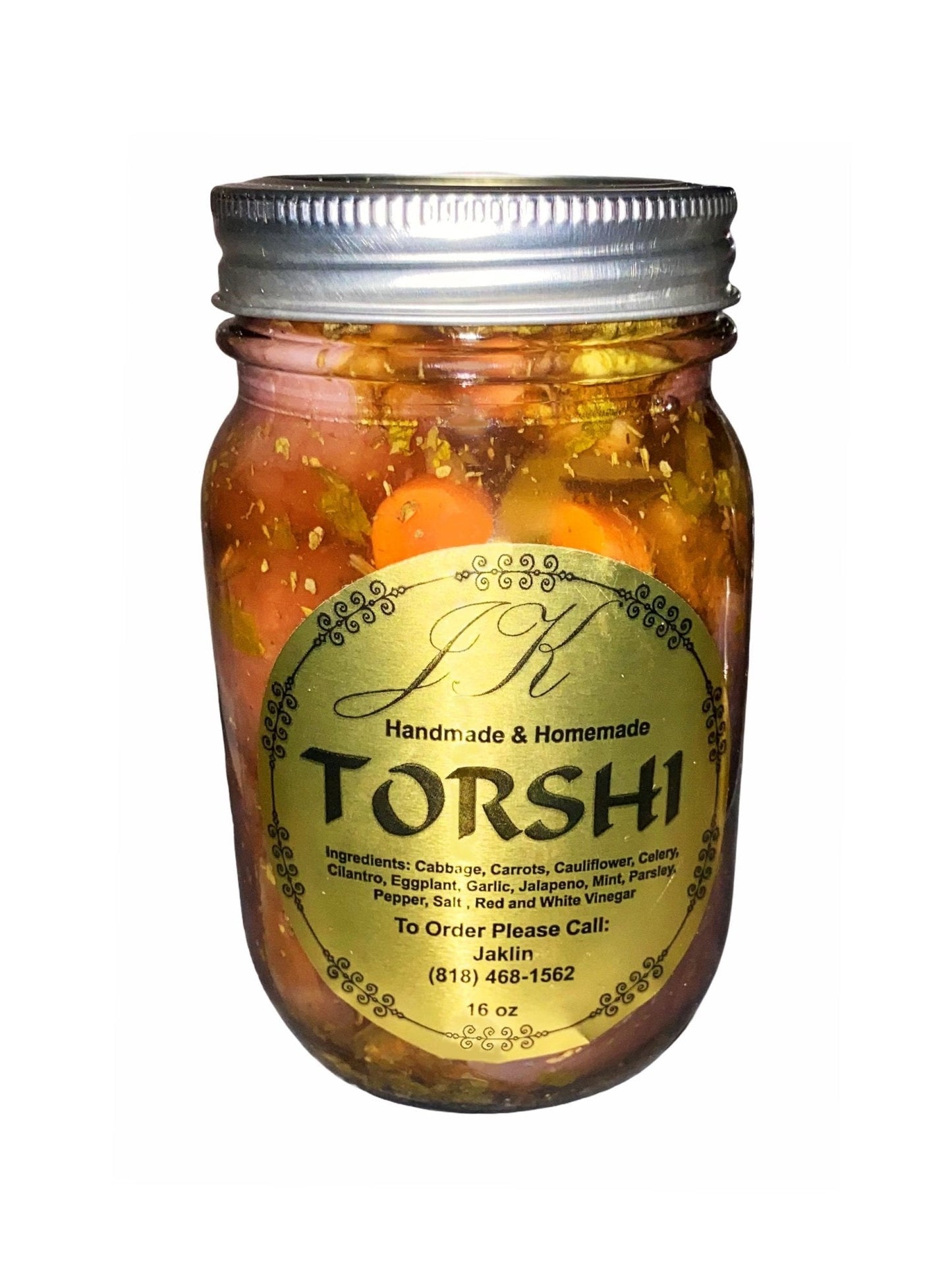 Mixed Marinated Eggplant (Torshi Bademjan, Turshi)