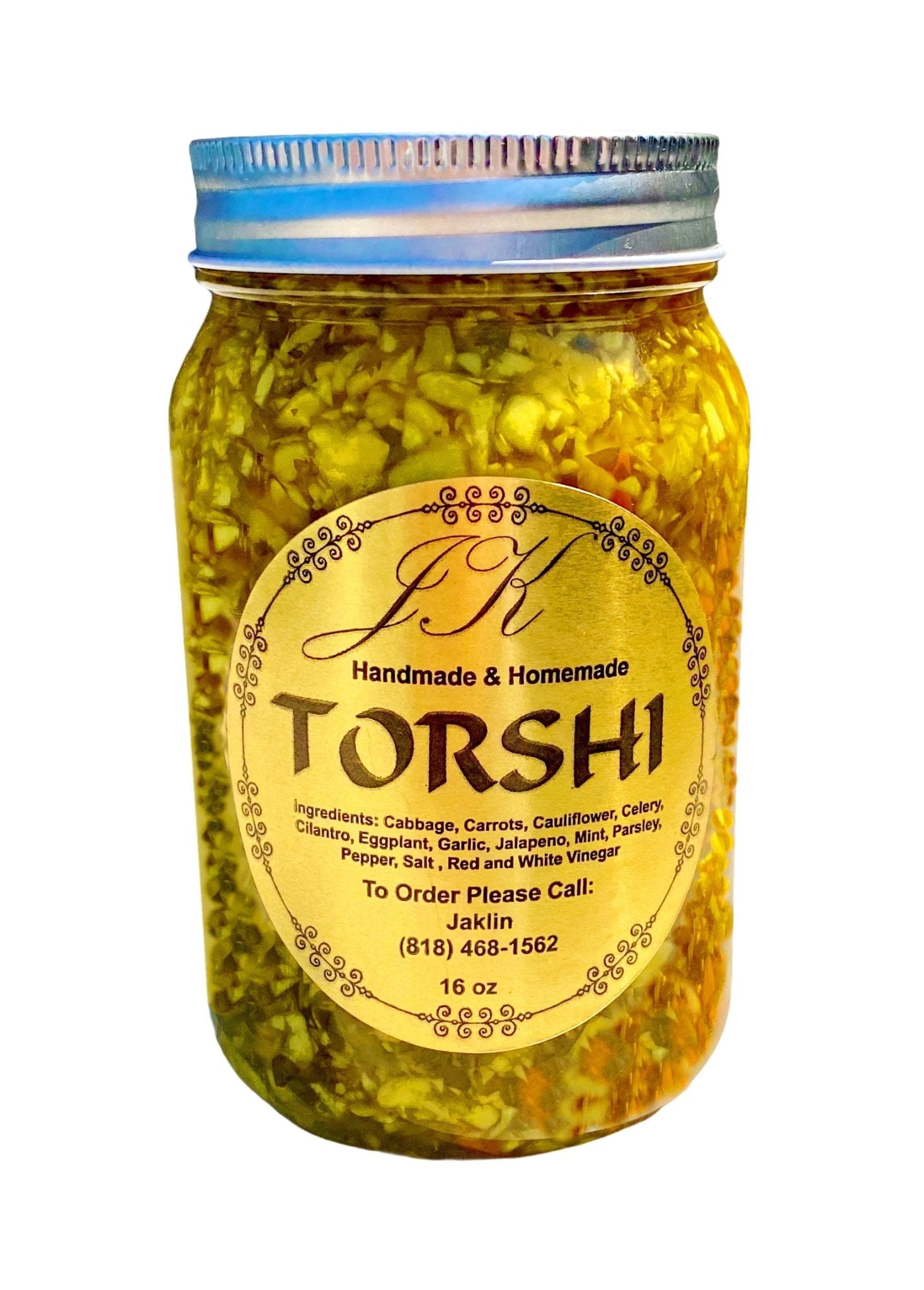 Mixed Marinated Vegetable - Home made (Torshi Liteh, Turshi, Leeteh)