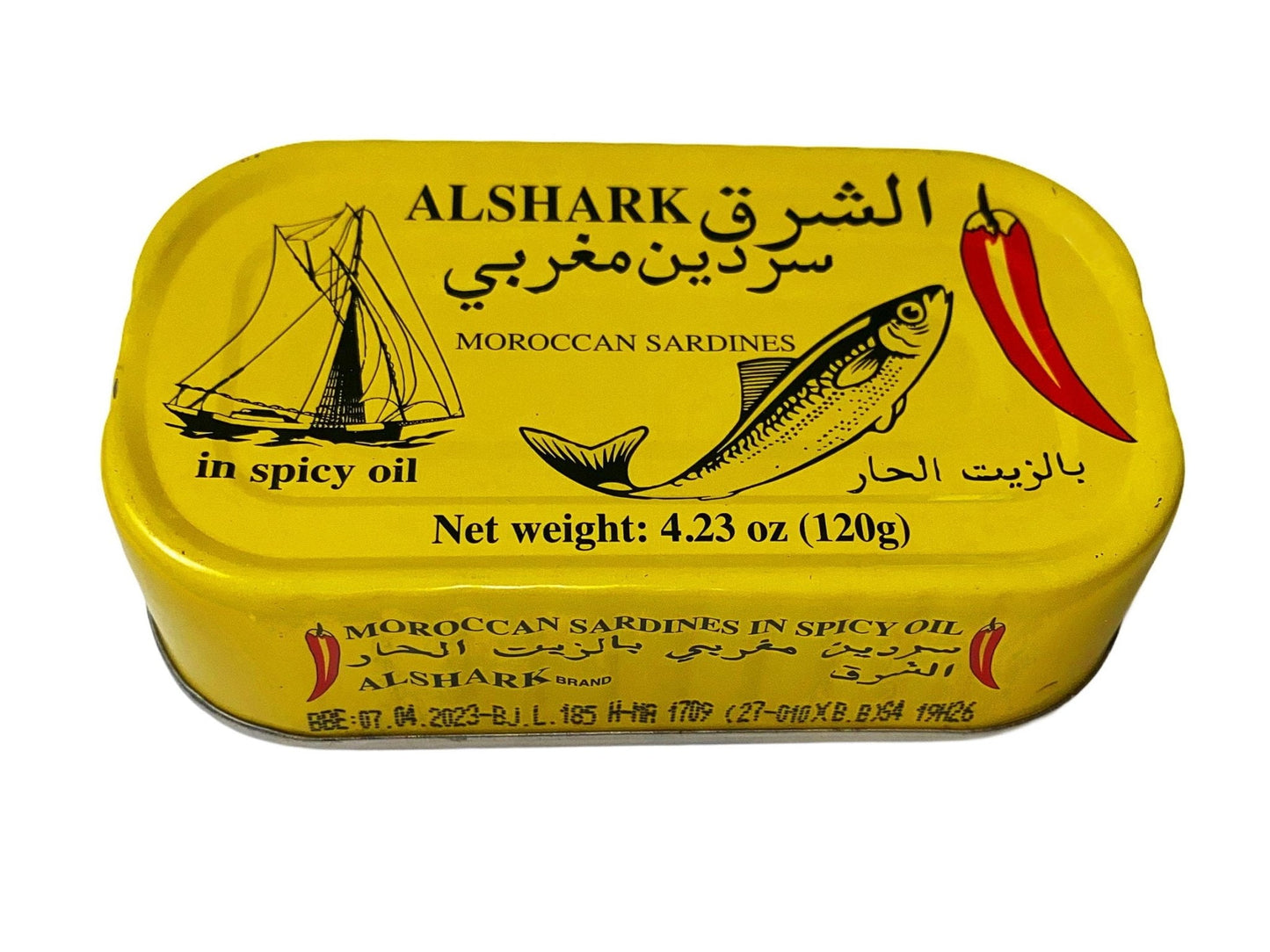 Moroccan Sardines - Spicy Oil - Easy Open (Ton e Mahi)