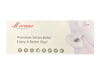 Non-Electric Mechanical Bidet Toilet Seat Attachment - Bathroom, Hygiene