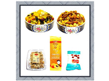 Nuts & Dried Package Deal - Sweet Nuts, Super Nuts, Baslogh, Lavashak, Dried Plums - Nuts, Dried Fruits, Persian Snacks