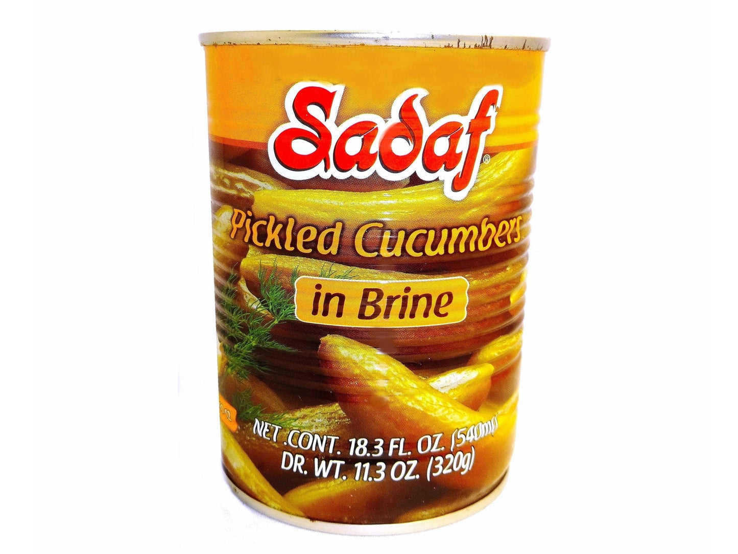 Pickled Cucumbers In Brine - Medium (Khiar shoor)