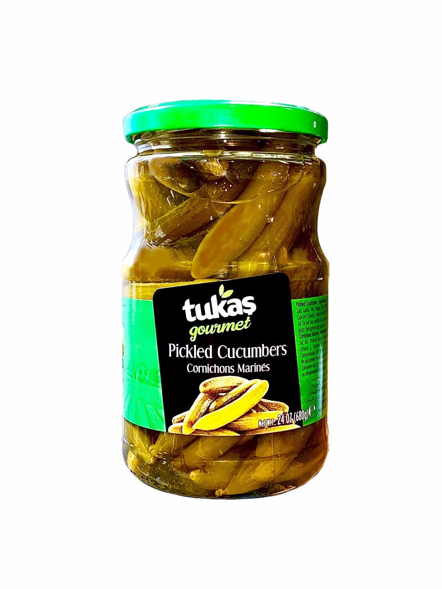 Pickled Midget Cucumbers Cornichons (Khiar shoor e Riz)
