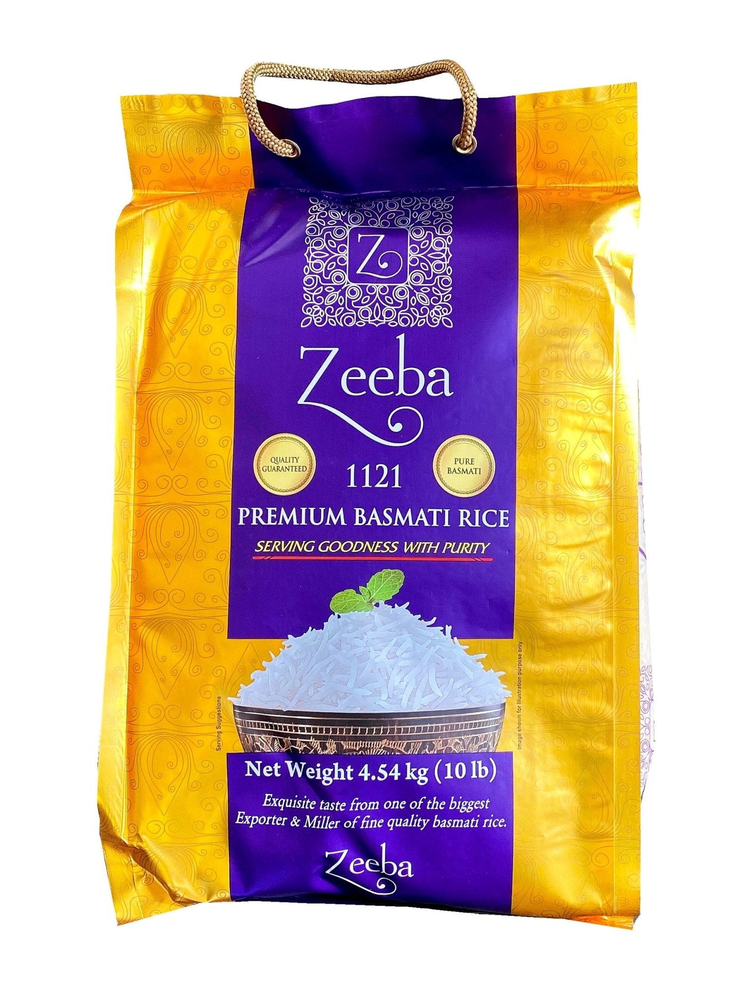 Premium Basmati Rice - 20 Lb (Berenj, Ziba)