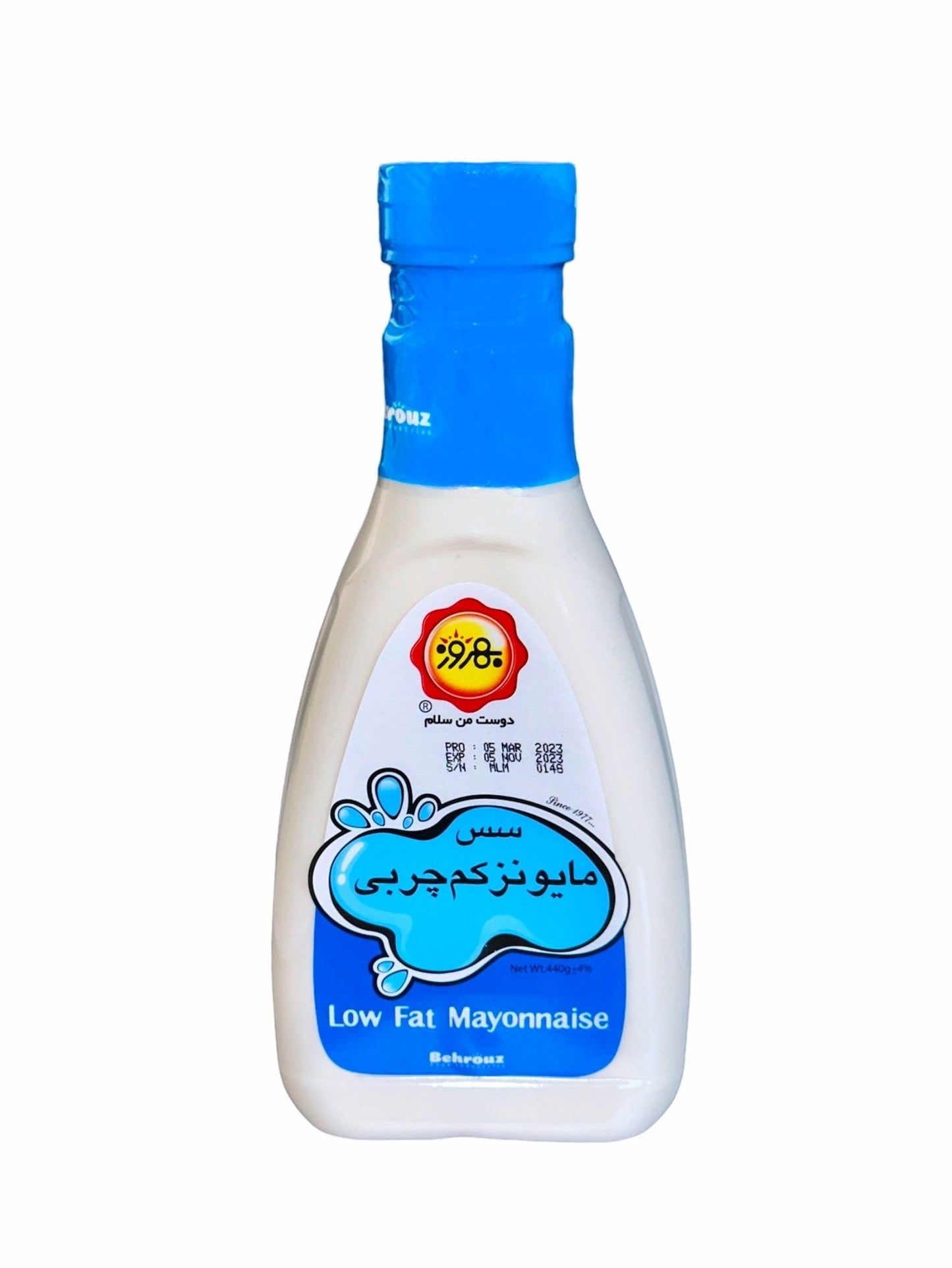Reduced-Fat Mayonnaise Sauce - Reduced-Fat (Sos E Maynez Behrooz)