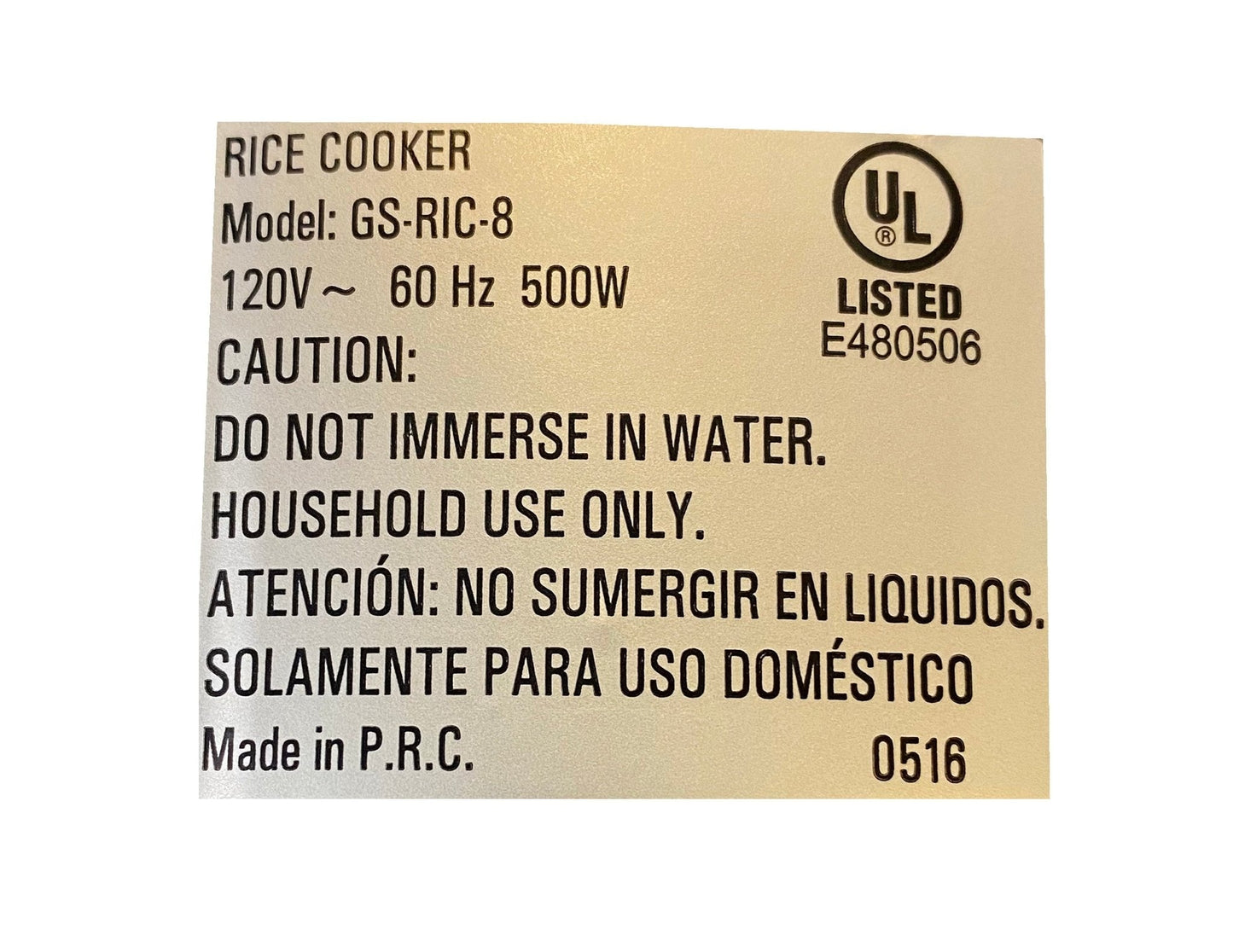 Rice Cooker Automatic - Kitchen appliance, Persian cooking (Tahdig Maker, PoloPaz GS-RIC-8)