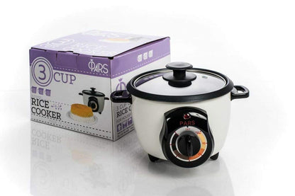 Rice Cooker Automatic - Rice Crust (Tahdig)Maker - 3 CUP (PoloPaz, DRC-200)