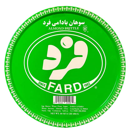 Saffron Almond Brittle (Sohan, Sowhan)