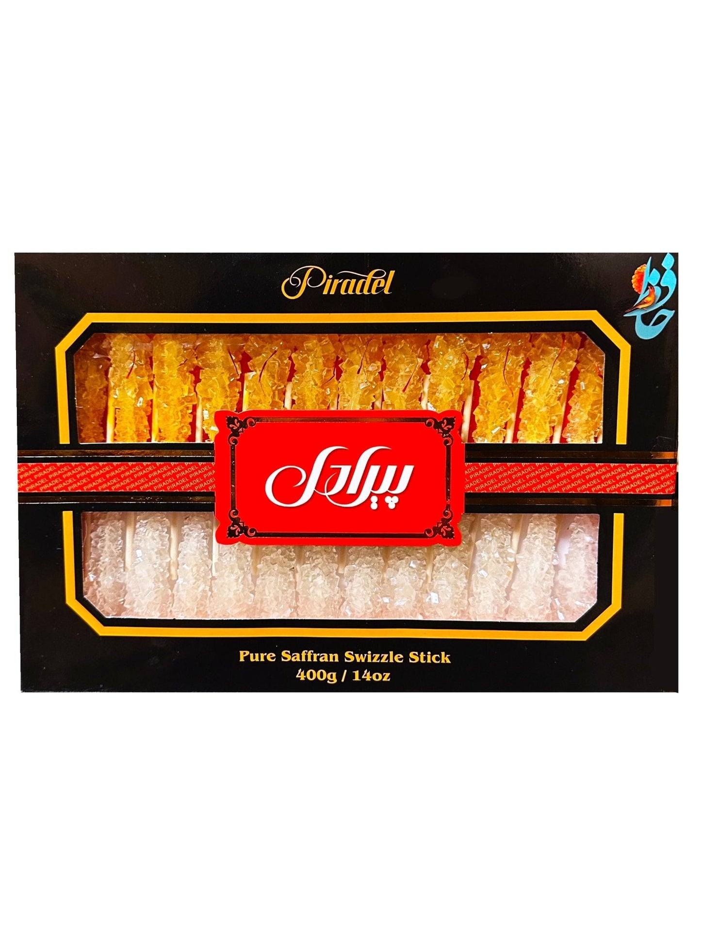 Saffron Rock Candy - 2-Colors - 14 Oz (Nabat-Nabaat)