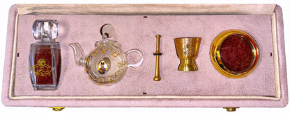 Saffron Set With Pot - In Box (Zaferan Naab)