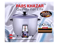 Original Rice Cooker Automatic With 1-Year Warranty - Rice Crust (Tahdig) Maker - (PoloPaz)