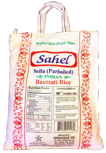 Sella (Sela) (Parboiled) Basmati Rice (Berenj)
