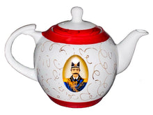 Shah Abbas Ceramic Teapot - Hand Painted - 5 Cups (Ghoori)