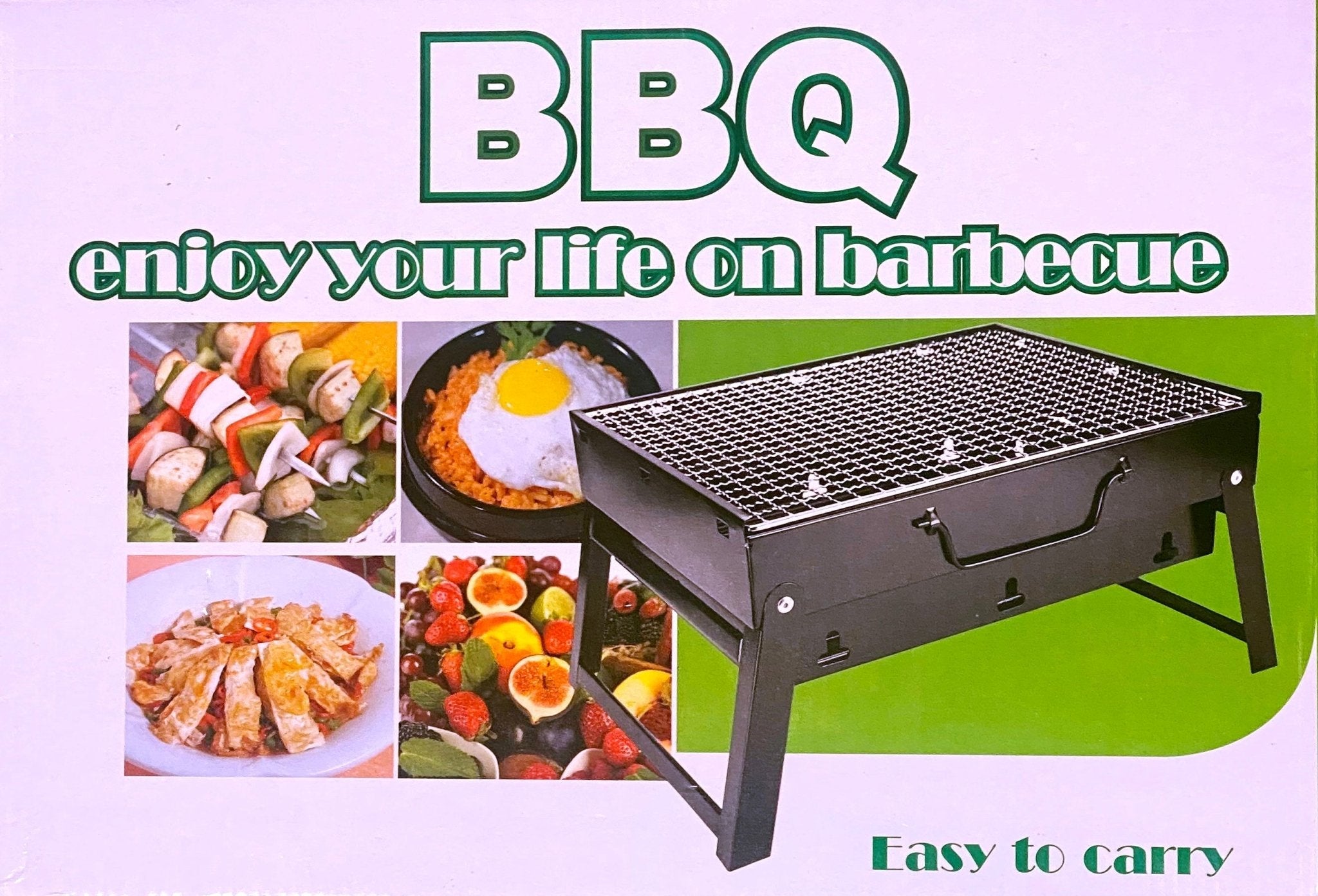 Small Charcoal Grill Barbecue - Portable/Foldable (Manghal, Mangal)