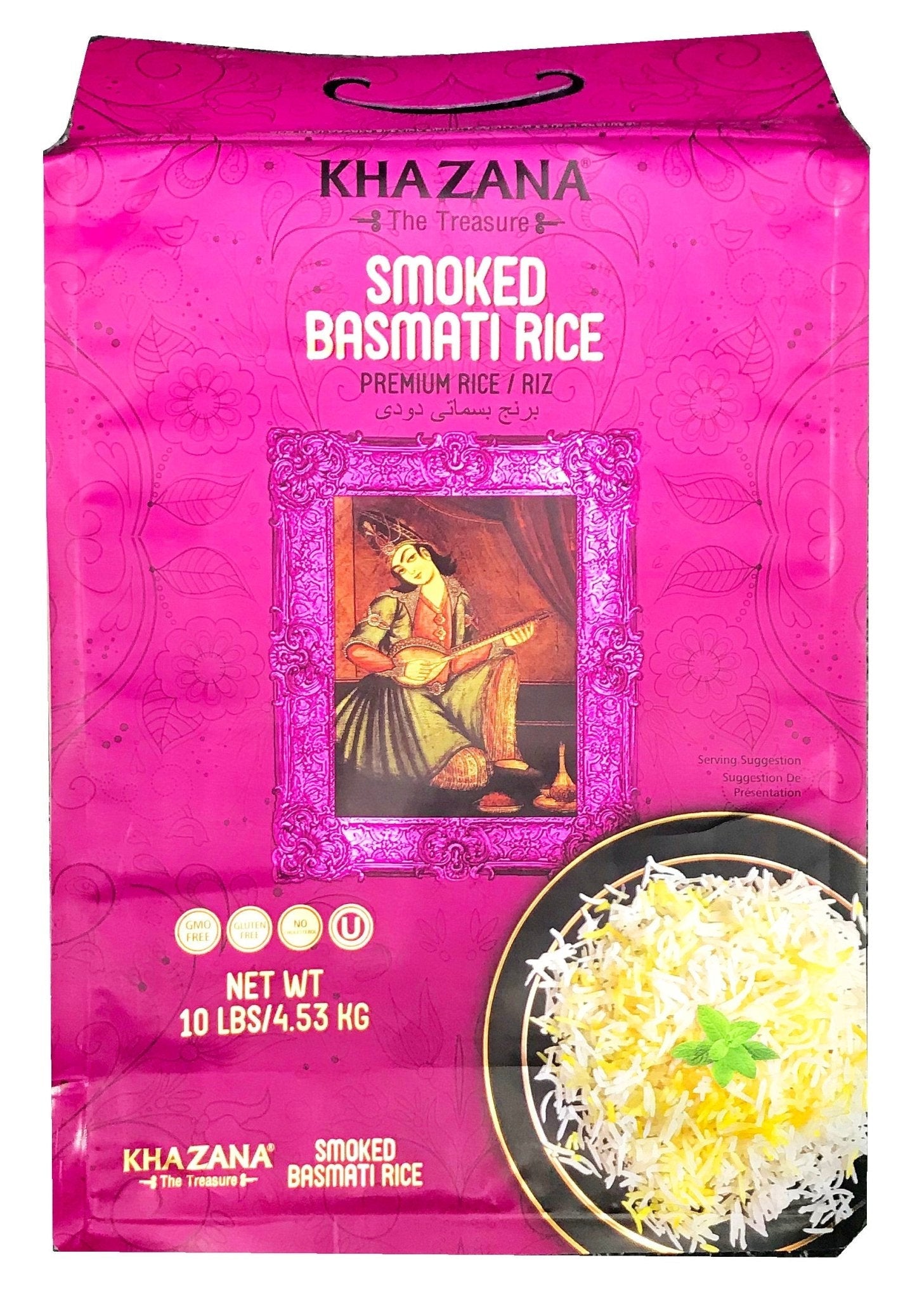 Smoked Basmati Rice - 10 Lb (Berenj E Doodi-Doudi)