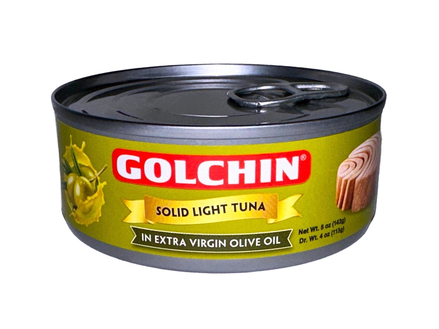 Solid Light Tuna - Extra Virgin Olive Oil - Easy Open (Ton e Mahi)