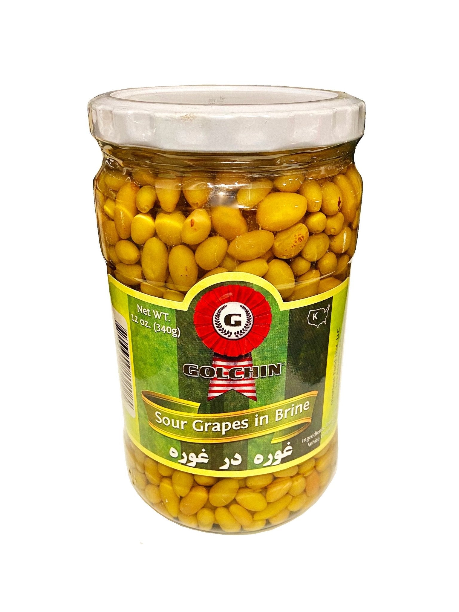 Sour Grapes In Brine (Ghooreh, Ghoureh) – mazzehplus.com