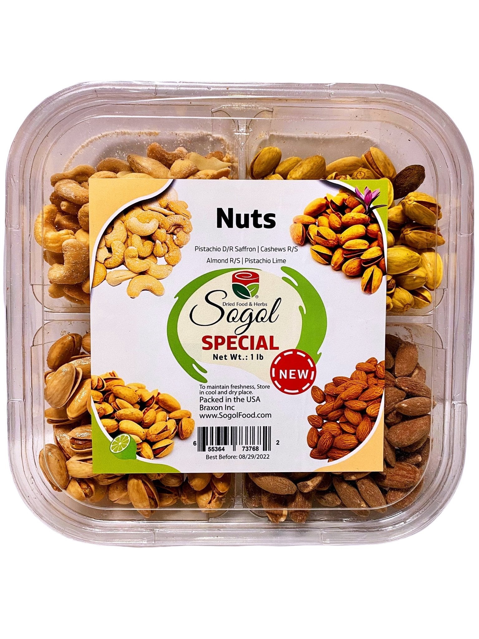 Special Nuts Pack - 1 Pound (Ajil Shoor)