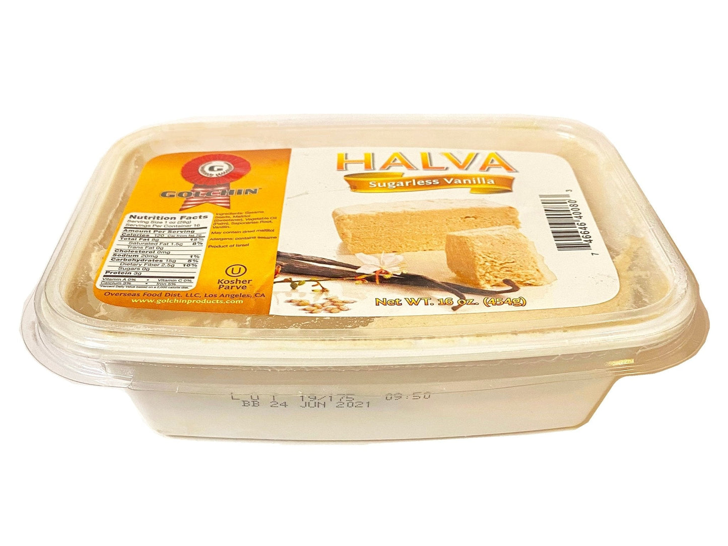 Sugarless Vanilla Halva - Sugarless (Halvardeh)
