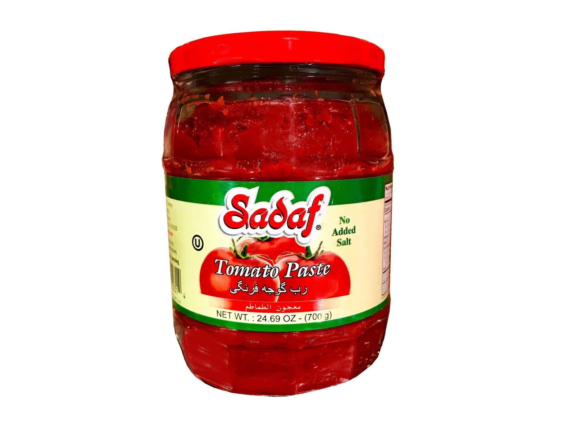 Tomato Paste - No Salt Added - Jar (Rob E Gojeh Farangi)