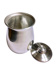 Traditional Dizi Aluminum Pot with Lid - 1.3 Liter - Medium Size (Abgoosht)