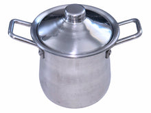 Traditional Dizi Aluminum Pot with lid - Persian Kitchenware (Abgoosht, Ab Goosht)