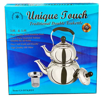 Traditional Double Kettle - Stainless Steel (Ketri)