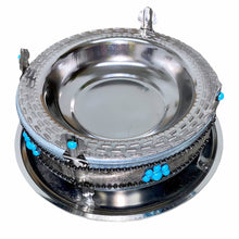 Traditional Wedding Scent Burner With Tray and Tong (Esfandooneh, Esfand Dood Kon)