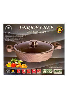 Unique Chef European Design Pot - 5.5 QT (Ghablameh)