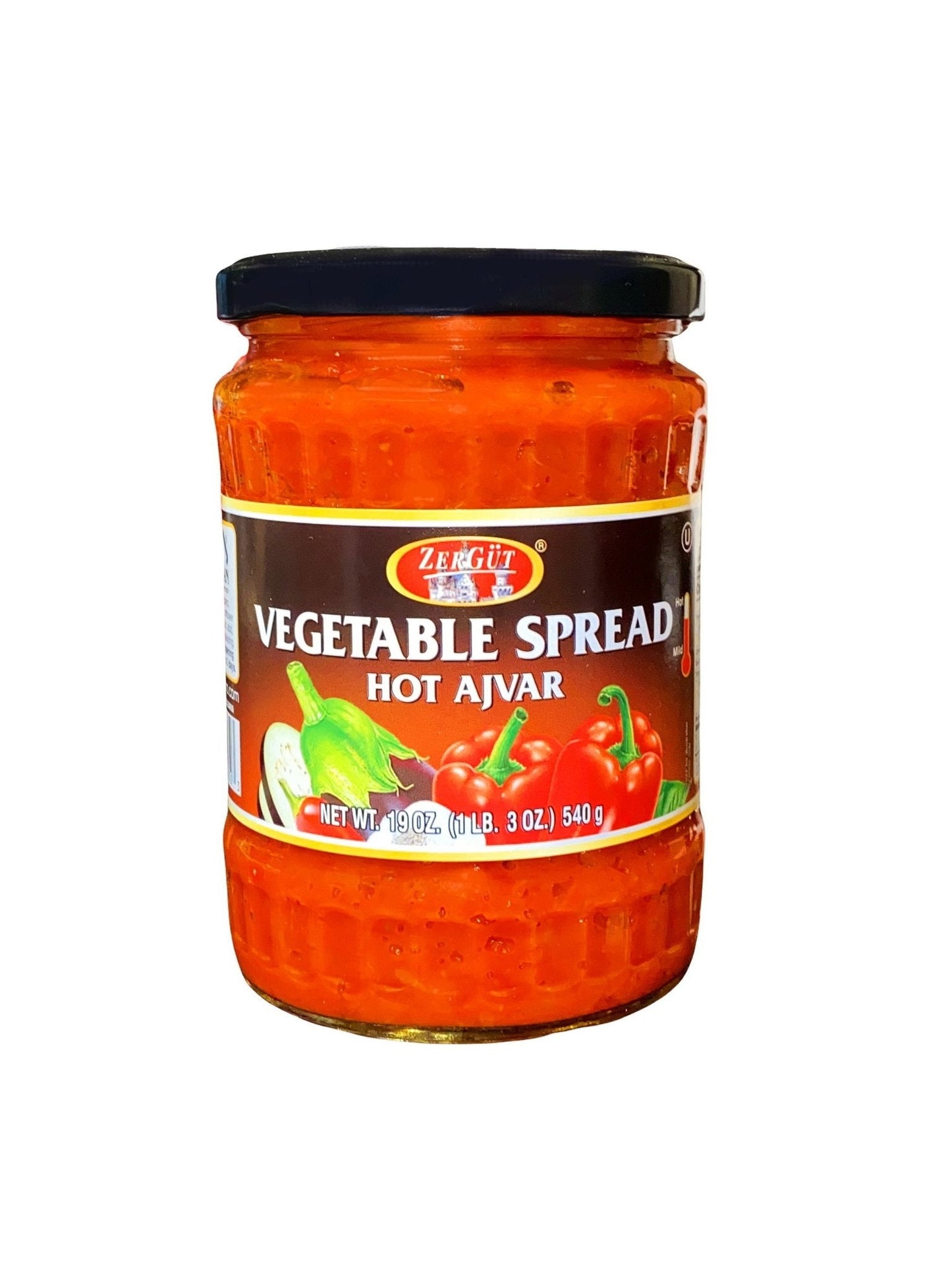 Vegetable Spread Hot Ajvar