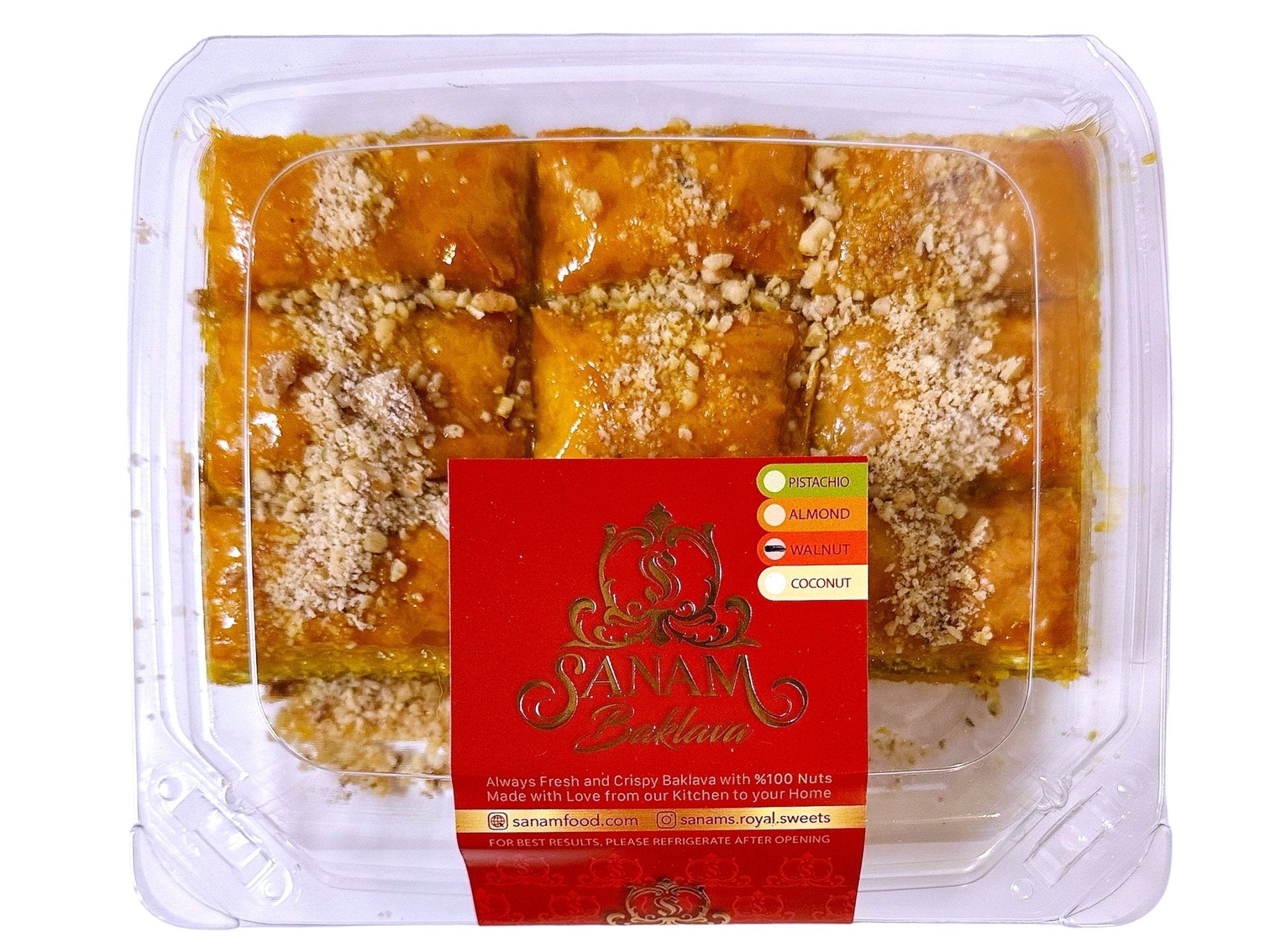 Walnut Baklava (Baghlava)