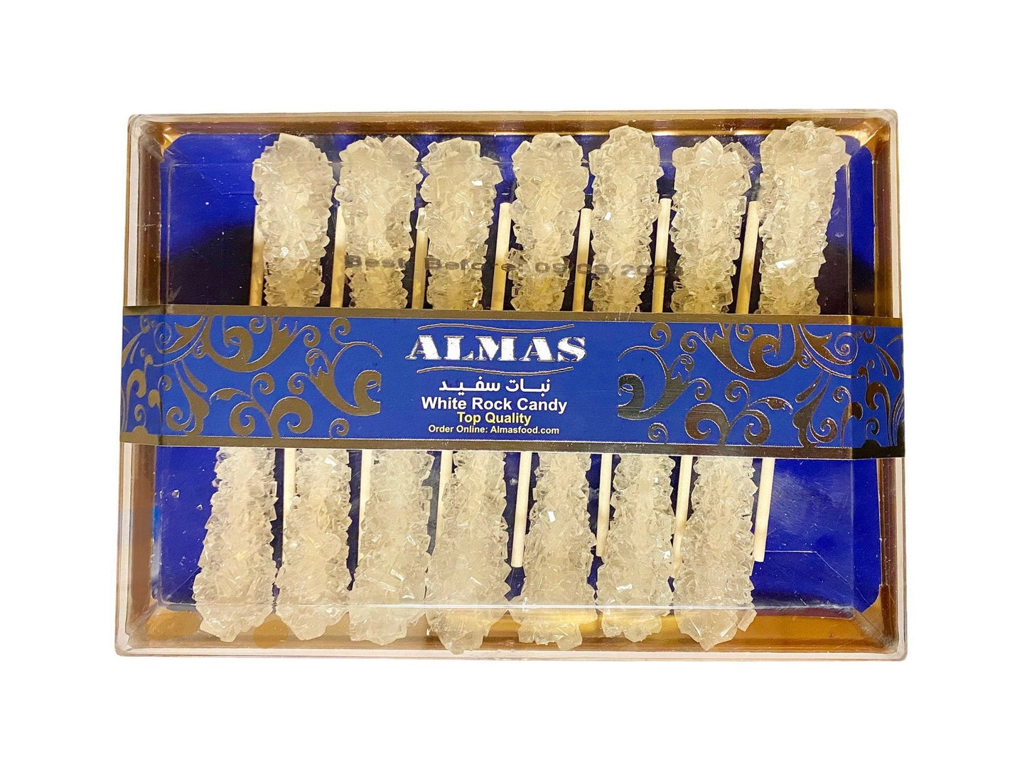 White Rock Candy - Sticks - 14 Sticks (Nabat-Nabaat)