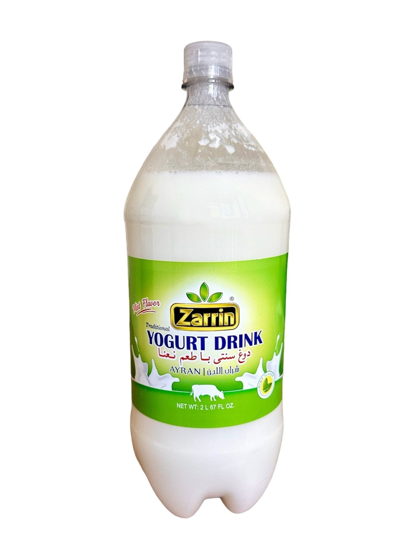 Yogurt Soda - Mint - Family Size (Doogh, Dough Zarin Nanaaei)